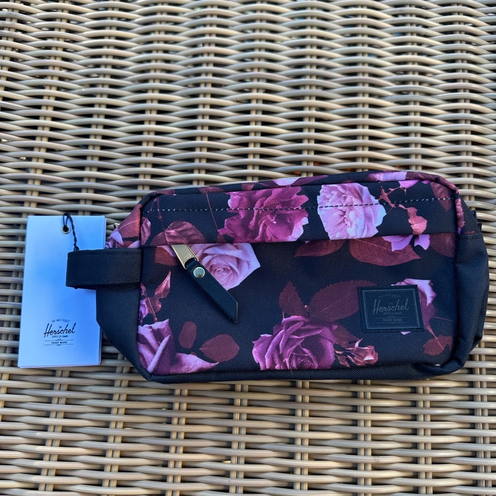 Herschel Supply Company Rose Print Pouch